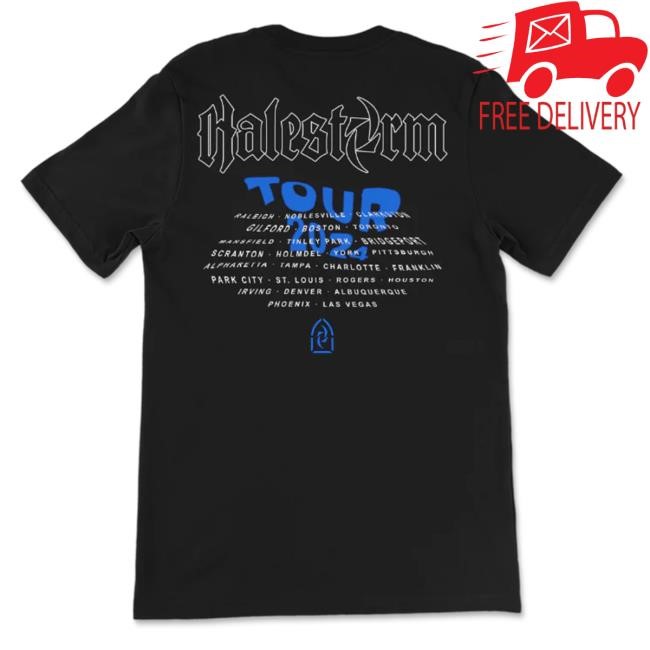 2024 Tour T-Shirts Halestorm 2024 Tour Tee Shirt