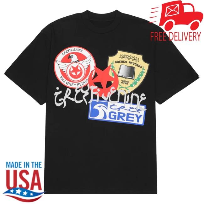 Official G59 Records Merch G59 Patches Shirt (Black) G59Records
