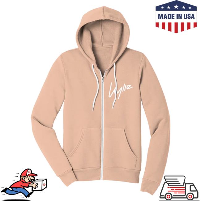 Kylie Tension Merch Logo Zip Up Hoody
