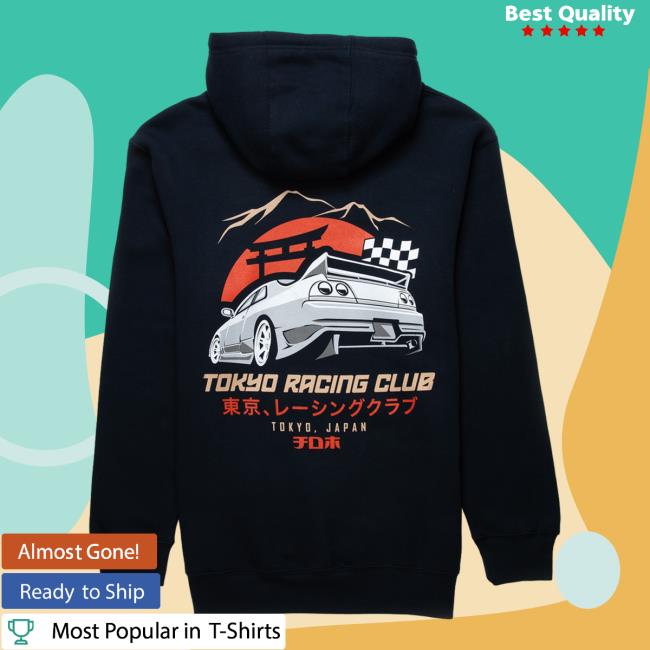 Official Tillys Merch Store Shop Pleasant Getaway Tokyo Racing Club Sweaters Tillys Apparel Clothing
