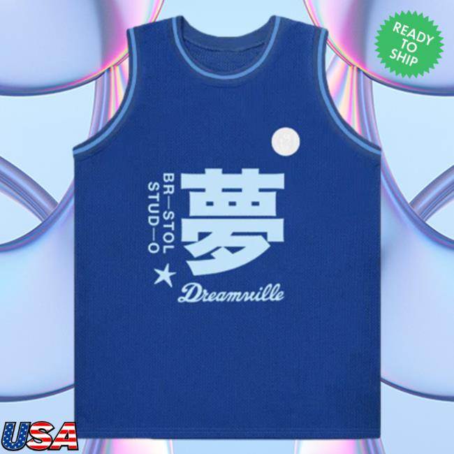 Official Dreamville Merch Bristolville Basketball Jersey T-Shirt Dreamville Records