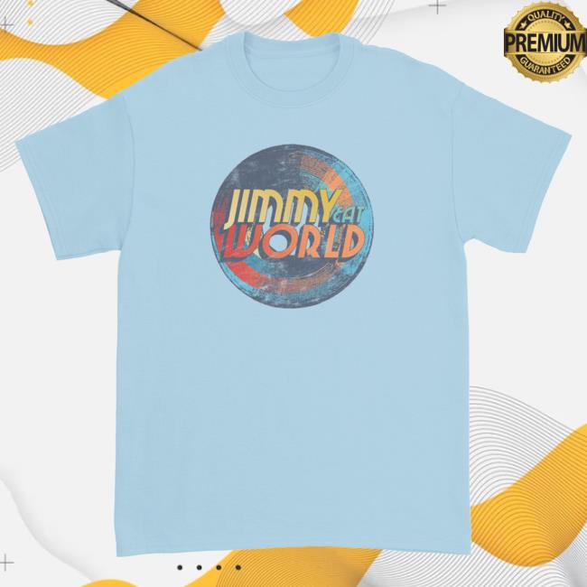 Official Jimmy Eat World Merch Vintage Record Logo Attractive Shirt