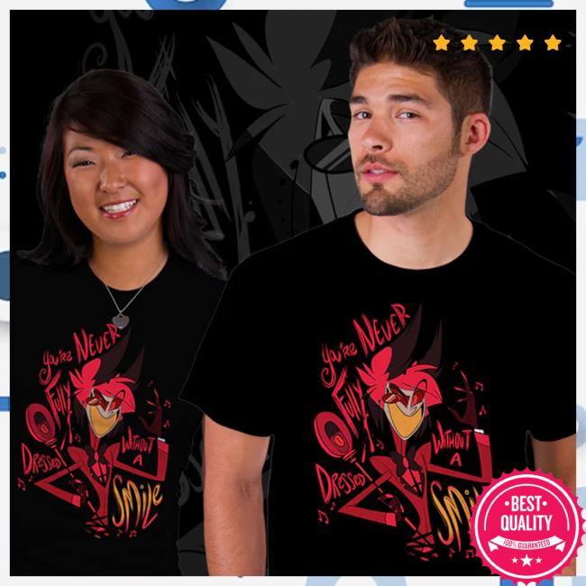 Hazbin Hotel Merch - Official Store Vivziepop Smile Tshirt