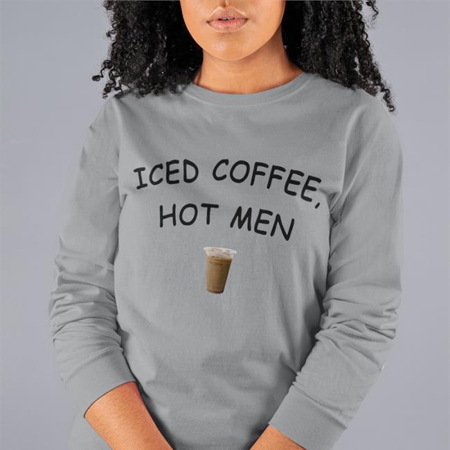 Iced Coffee Hot Men T Shirt Austin Yeahabsolutelyy