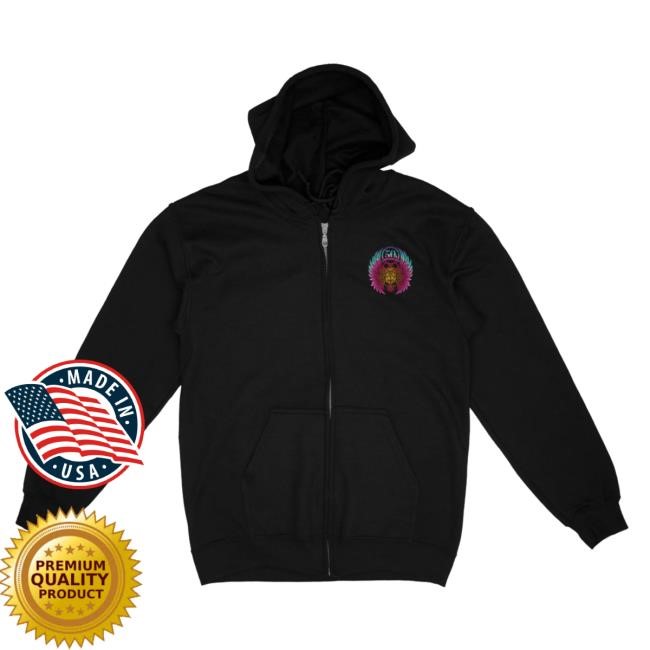 Journey Music | Official Store Black Freedom 1973-2023 Zip Hoodie