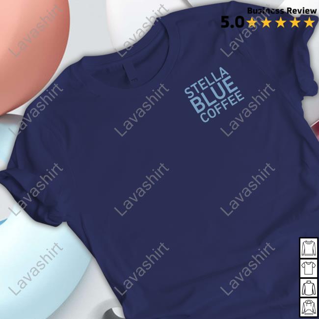 Stella Blue Coffee Tee Shirt
