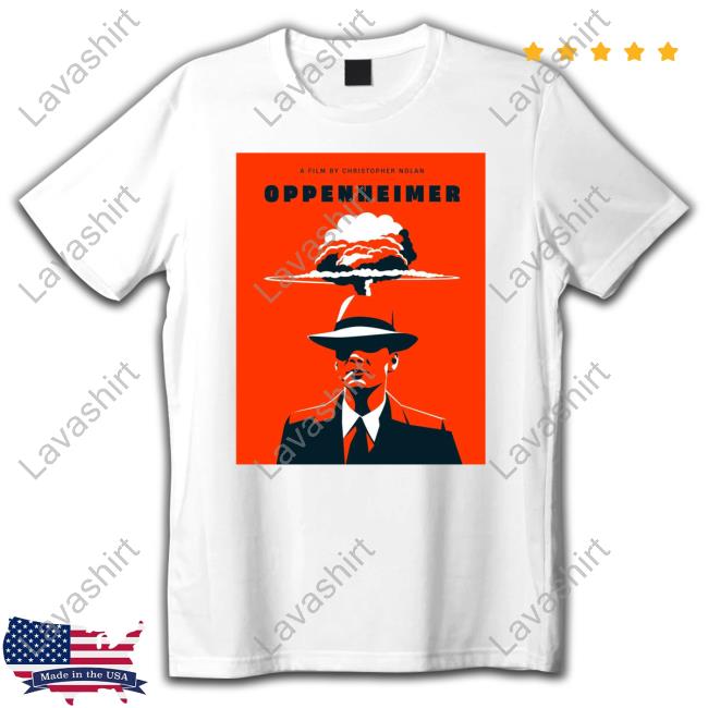 Official A Film By Christopher Nolan Oppenheimer T Shirt
