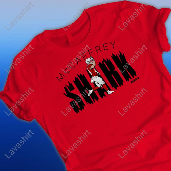 Christian Mccaffrey San Francisco Shark Shirt Breakingt