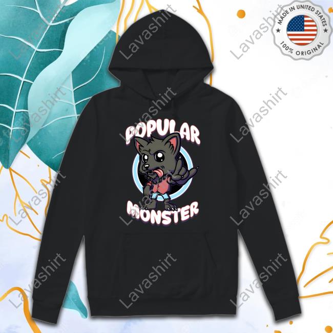 Official Falling In Reverse Popular Monster Cartoon Wolf Shirt