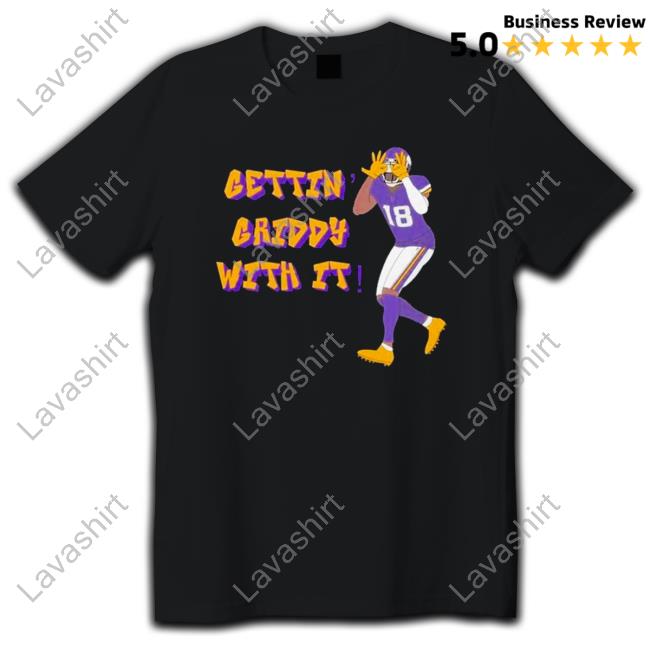 Official Minnesota Vikings Justin Jefferson Gettin Griddy With it TShirts