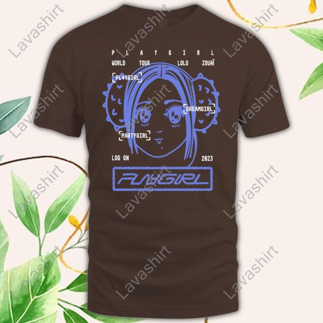Playgirl World Tour Lolo Zouaï 2023 Shirt