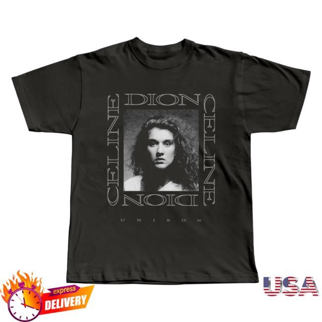 1990 Unison Album Art New Tee Celine Dion