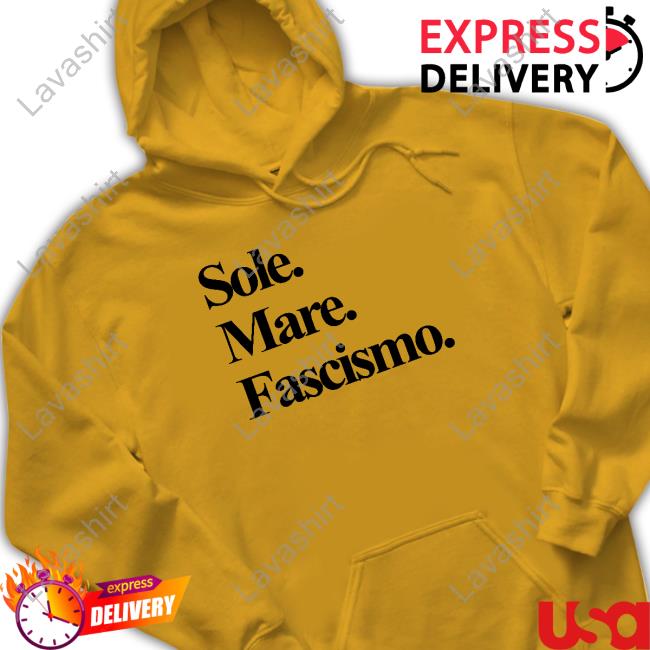 Dago Supremacy Sole Mare Fascismo Sweatshirt