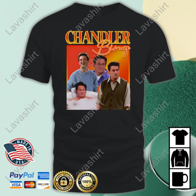 Official T Shirt Maddness Chandler Bing Homage Hoodie