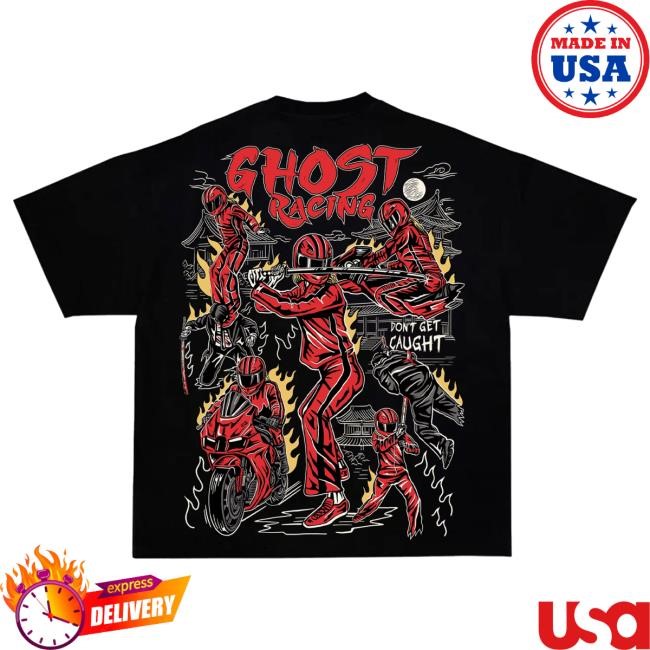 Official Ghost Racing Clothing Kill Bill Dupe Shirts - Black Official Ghost Racing Clothing Kill Bill Dupe Tees - Black