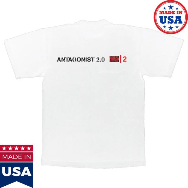 Official Playboi Carti Merch Store Antagonist 2.0 Vol 2 White Tee