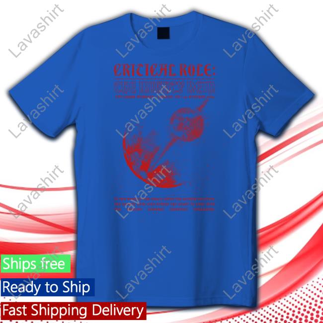 Critical Role Store Mighty Nein Echoes Of The Solstice Shirt