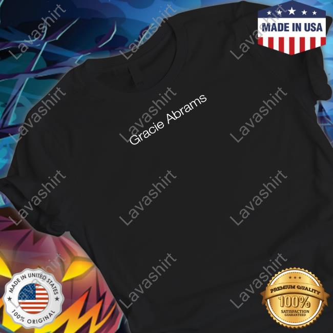 Gracie Abrams Merch Where Do We Go Now Tee