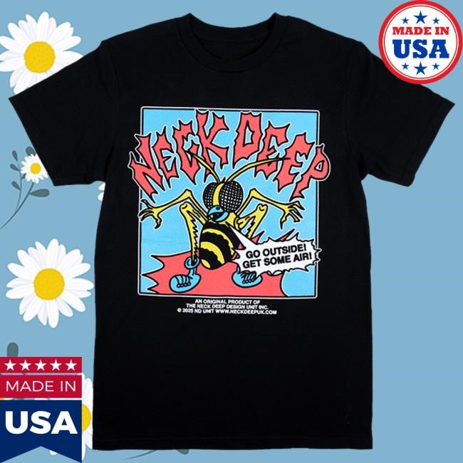 Go Outside New T-Shirt Neck Deep Store