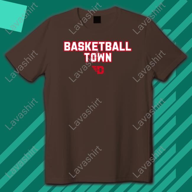 Breakingt Dayton Basketball Town Hoodie