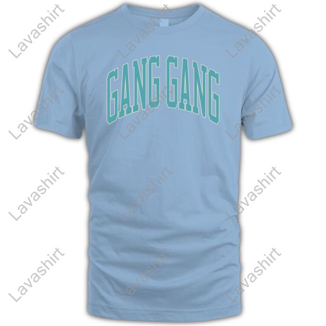 Gang Gang Light Blue Hoodies