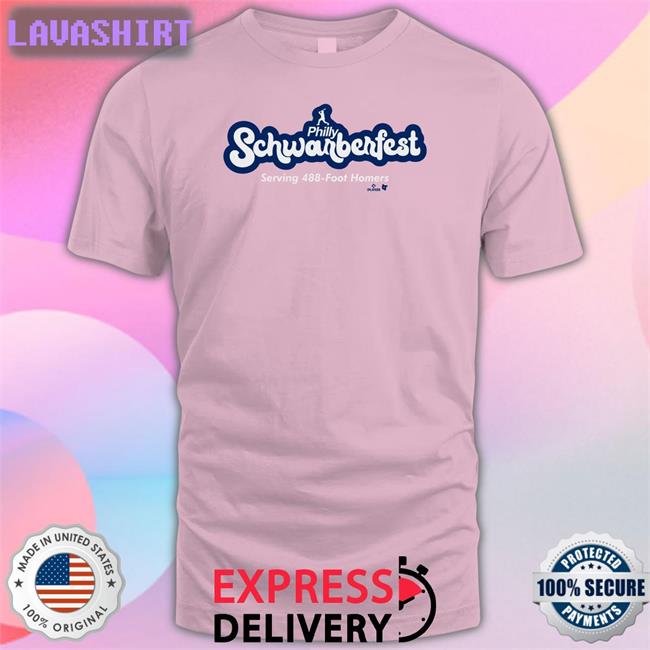 Kyle Schwarber Schwarberfest Serving 488 Foot Homers T Shirt Breakingt