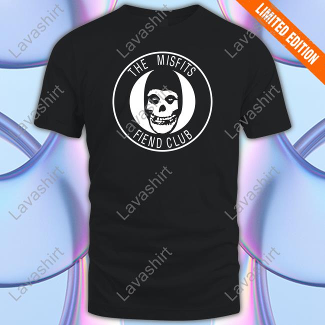 Official The Misfits Fiend Club Shirt