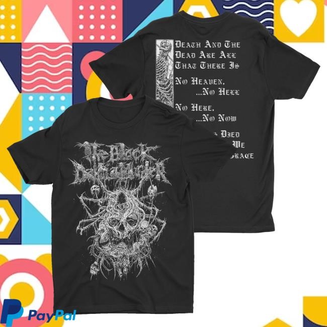 Official Night Shift Merch Store Shop The Black Dahlia Murder - Godlessly T-Shirt Nightshift Merch