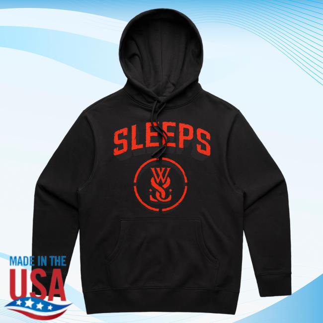 Official While She Sleeps Merch Bar Sculpture Crewneck Black Merch Bar