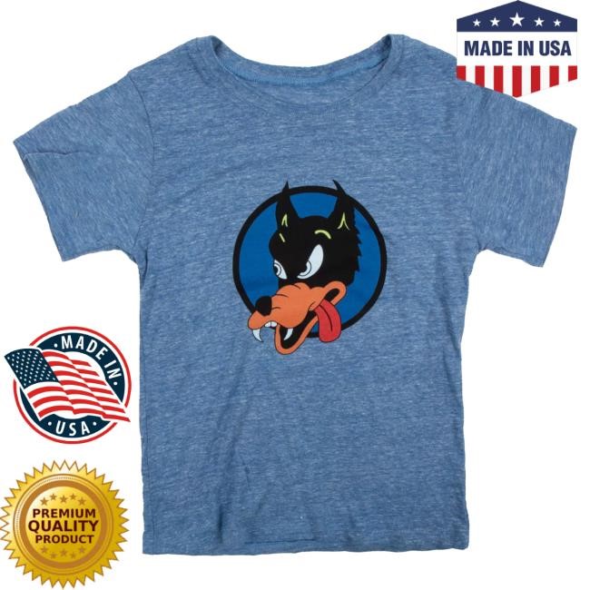 Official MerchBar Jerry Garcia Wolf Eco Blend Kids LS T Shirt Merch Bar