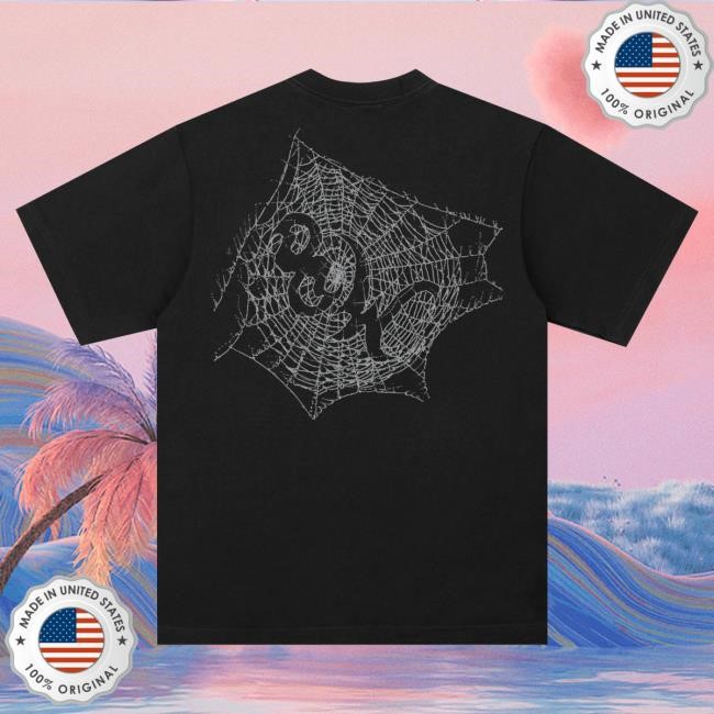 Official 8thwndr 8W Web New Shirt Black Official 8thwndr 8W Web Tshirt Black