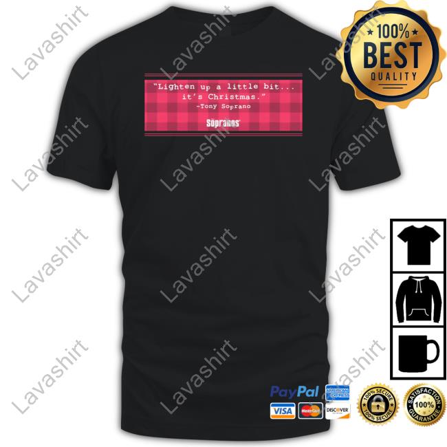HBO Shop The Sopranos Lighten Up Holiday Shirts