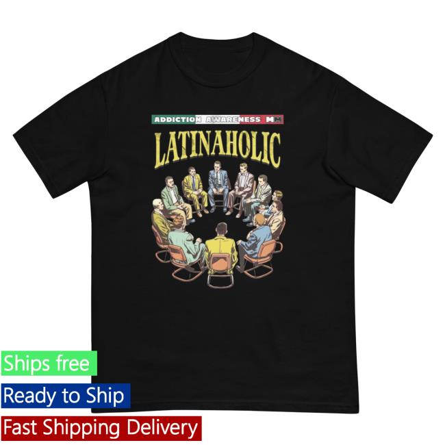 Mario Mirante Merch Store Latinaholic New Shirt - Black