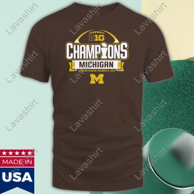 Big Champions Michigan Lucas Oil Stadium December 3 2022 Hoodie