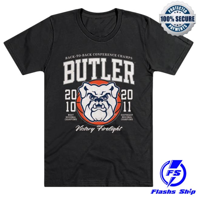 Butler Men's Basketball 2010 And 2011 Back-To-Back Champs Crewneck Sweatshirt