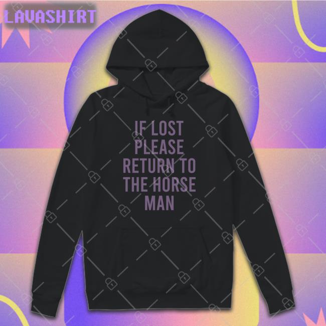 If Lost Please Return To The Horse Man Cap Camp Half-Blood Updates If Lost Please Return To The Horse Man Hoodie