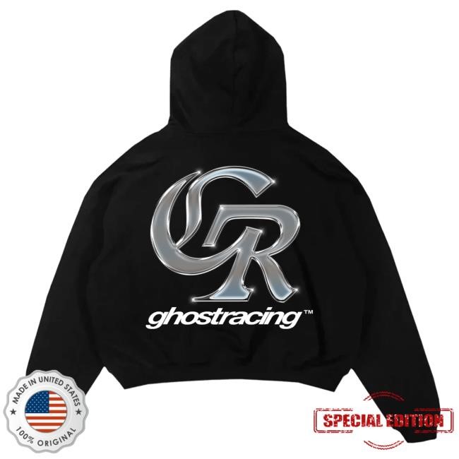 Official Ghost Racing Clothing Gr Chrome Hot Shirt - Black Official Ghost Racing Clothing Gr Chrome Top Shirt - Black