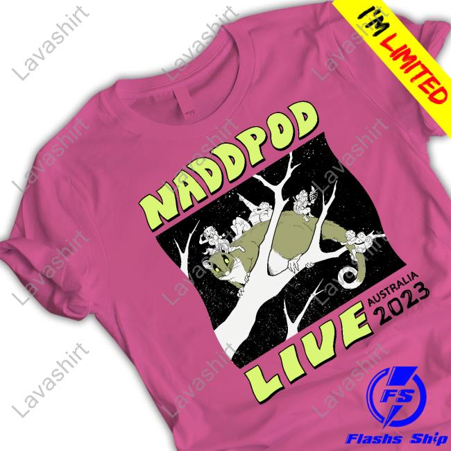 Official Naddpod Live Australia 2023 Hooded Sweatshirt Not Another D&D Podcast
