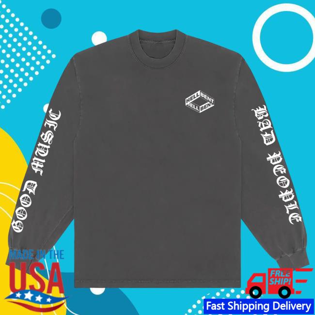 Official Hellbent Records Merch Shop Good Music For Bad People Hoodie