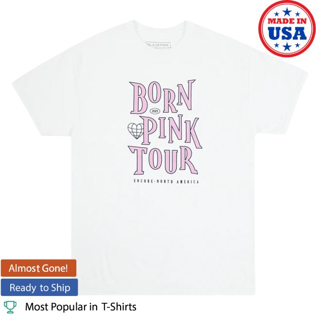 Born Pink Encore White Shirts