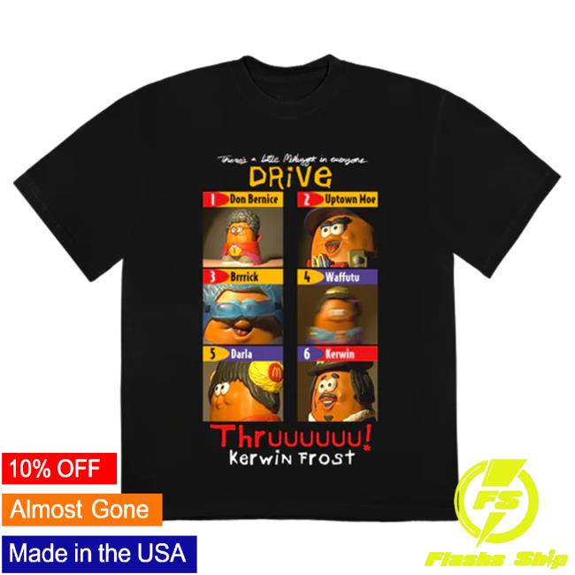 Official Kerwin Frost X Mcdonald’S Merch Drive Thruuuuuu Crewneck Sweatshirt