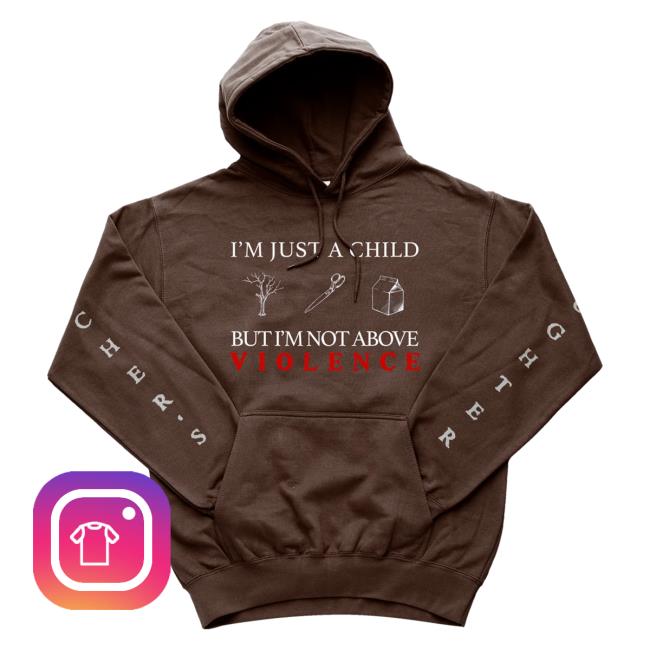 Official Daughters Of Ethel Cain Merch Store Not Above Violence Pullover Sweatshirt Ethelcain