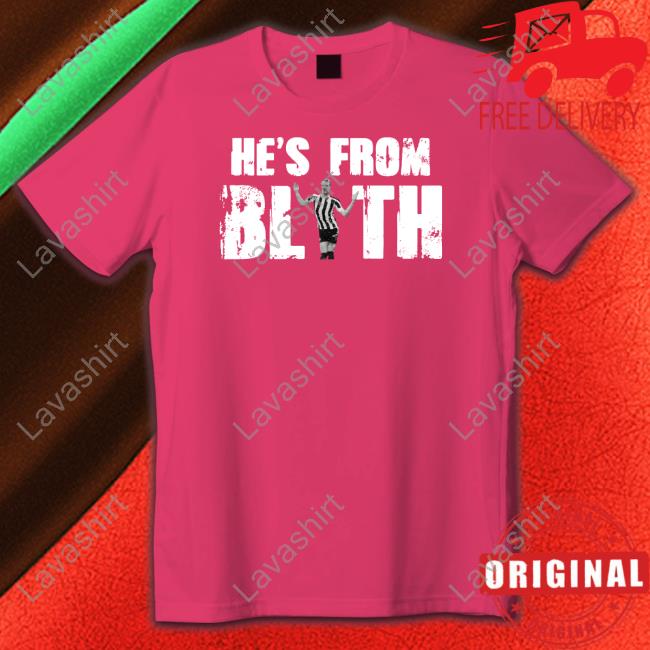 Official Toon Army Store He's From Blyth Sweatshirt