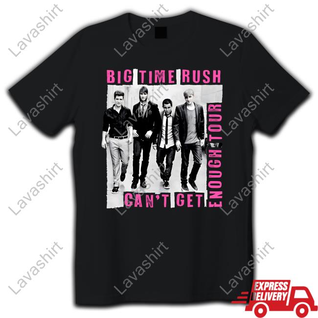 Big Time Rush Merch Walking In The Rain Tee