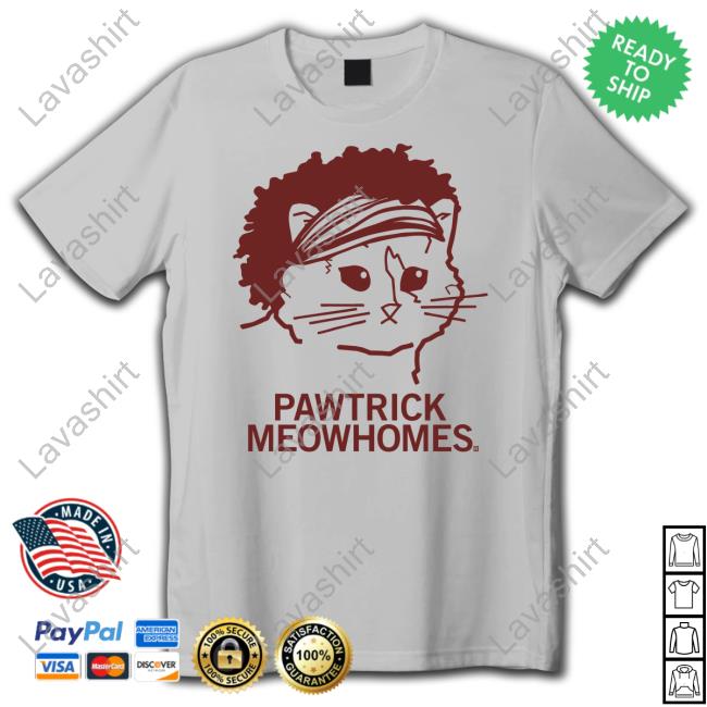 Official Pawtrick Meowhomes Tee