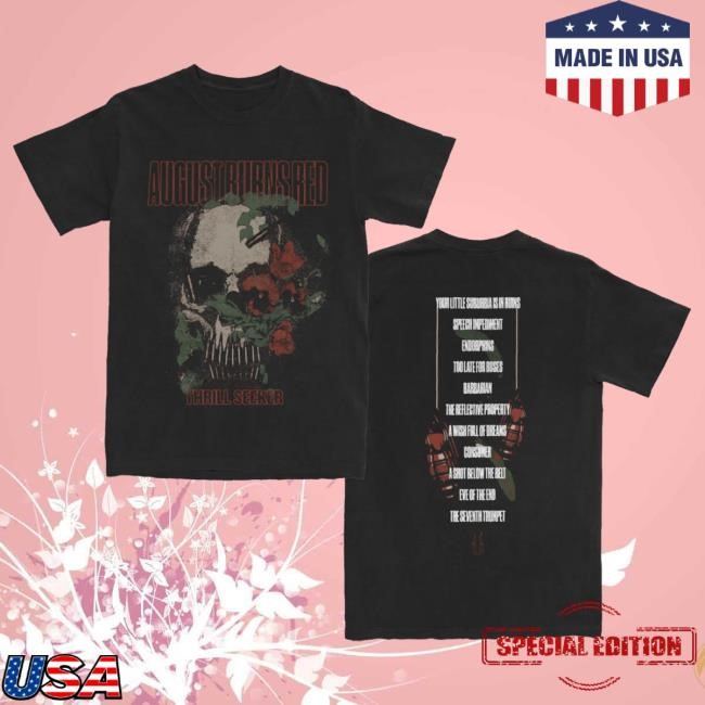 Official August Burns Red Thrill Seeker 20 Year Anniversary Tee