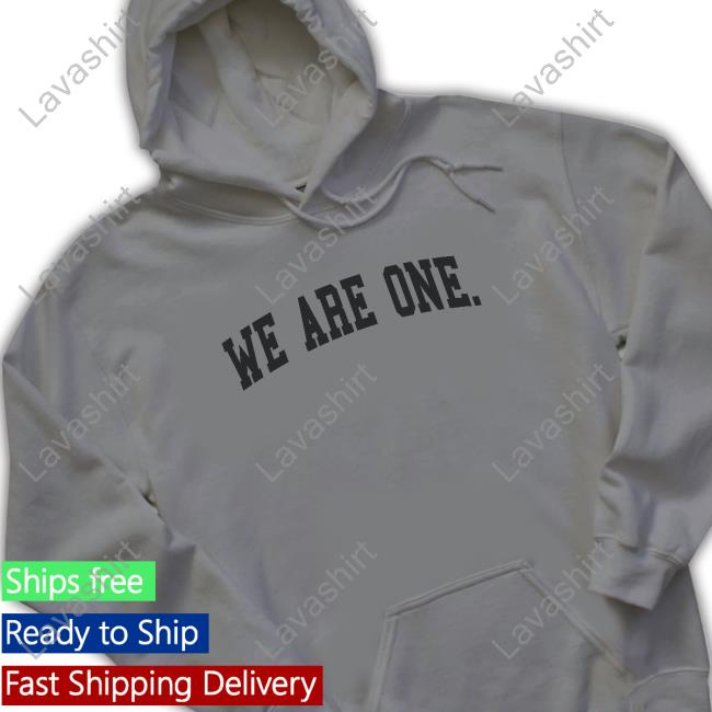 Official We Are One Pull Over Hoodie