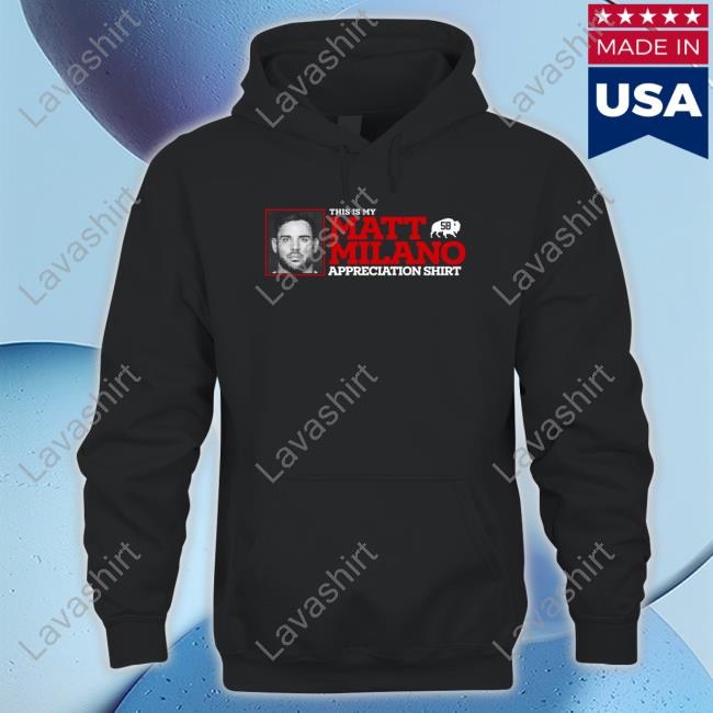 Matt Milano Appreciation Sweatshirt Store 716 Merch Matt Milano Appreciation Limited Edition Shirt