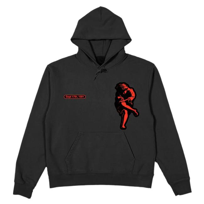 Official Gnr Merch Store 30Th Anniversary Use Your Illusion Logo Crewneck Gnrmerch