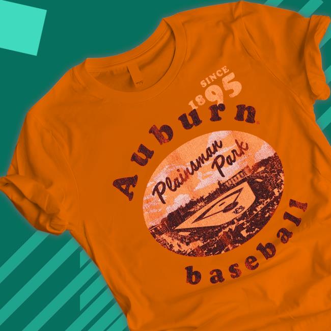 Auburn Tigers Distressed Plainsman Park Baseball Sweatshirt